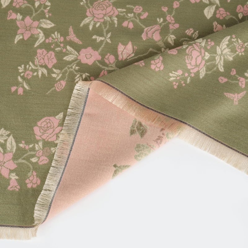 EXTREE Scarfs for Women Pashmina Silky Shawl Wrap for Evening Dressing Blanket Open Front Poncho Cape - Image 3